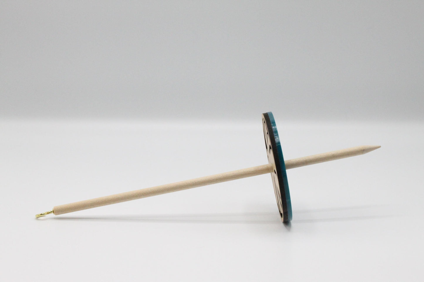 Monstera - Acrylic Lace Weight Bottom Whorl Drop Spindle