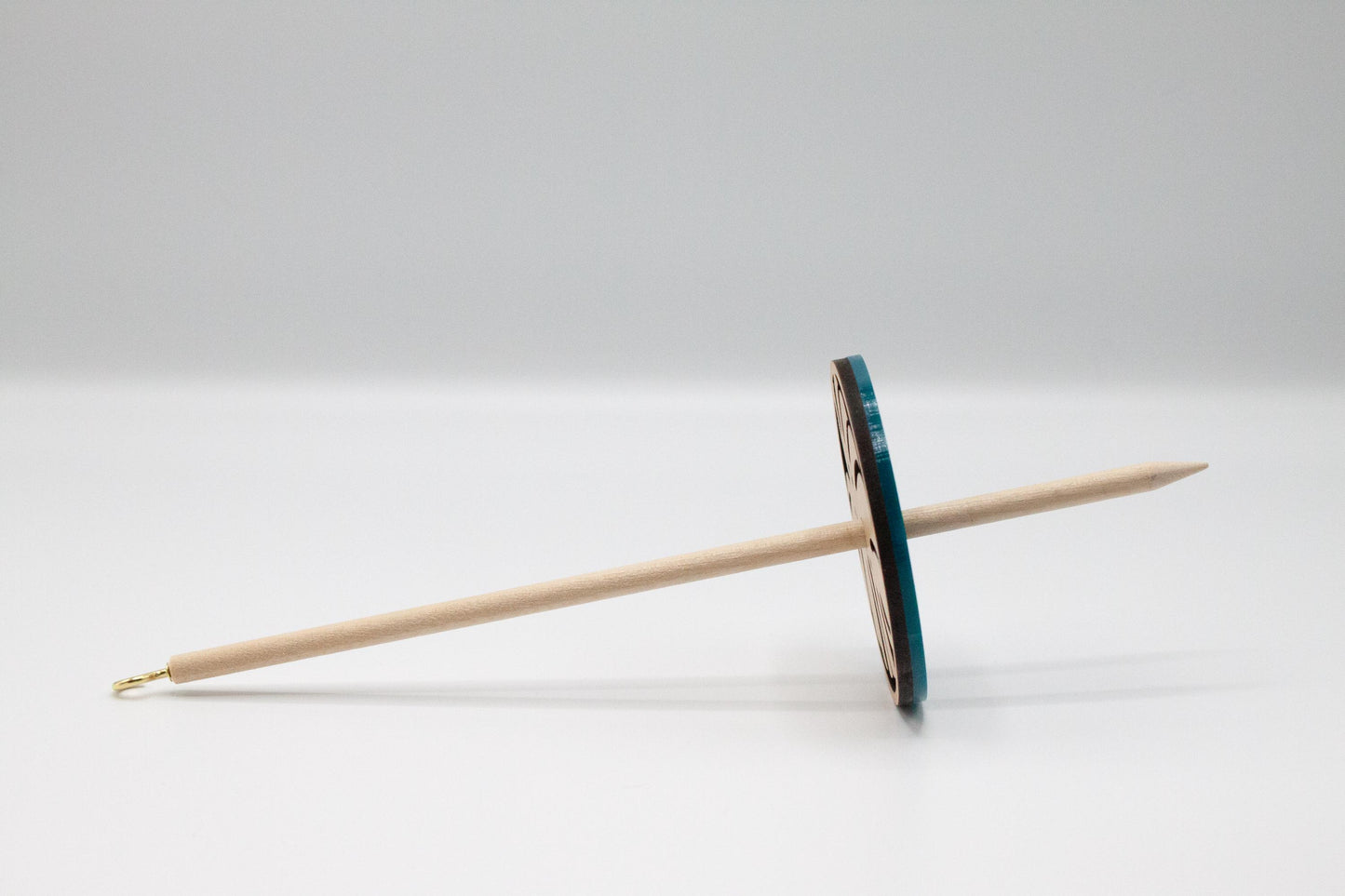 Monstera - Acrylic Lace Weight Bottom Whorl Drop Spindle