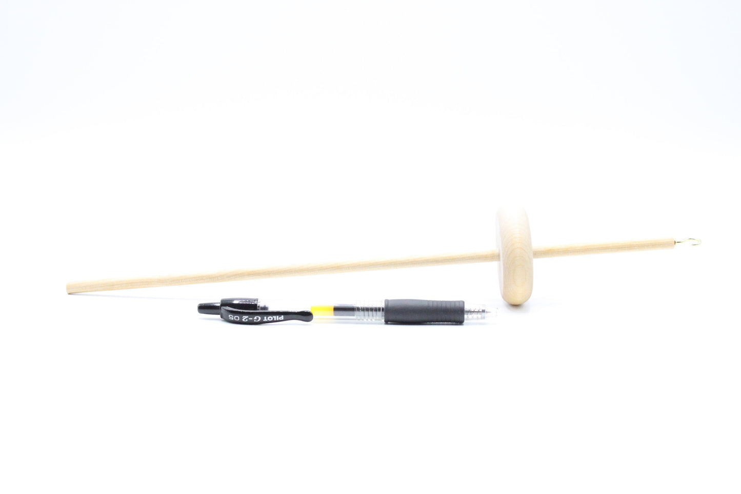 Complete Beginner Drop Spindle Spinning Kit - Lace Weight Size Teal - Learn To Spin - Top Whorl, Bottom Whorl, Supported, and Roving