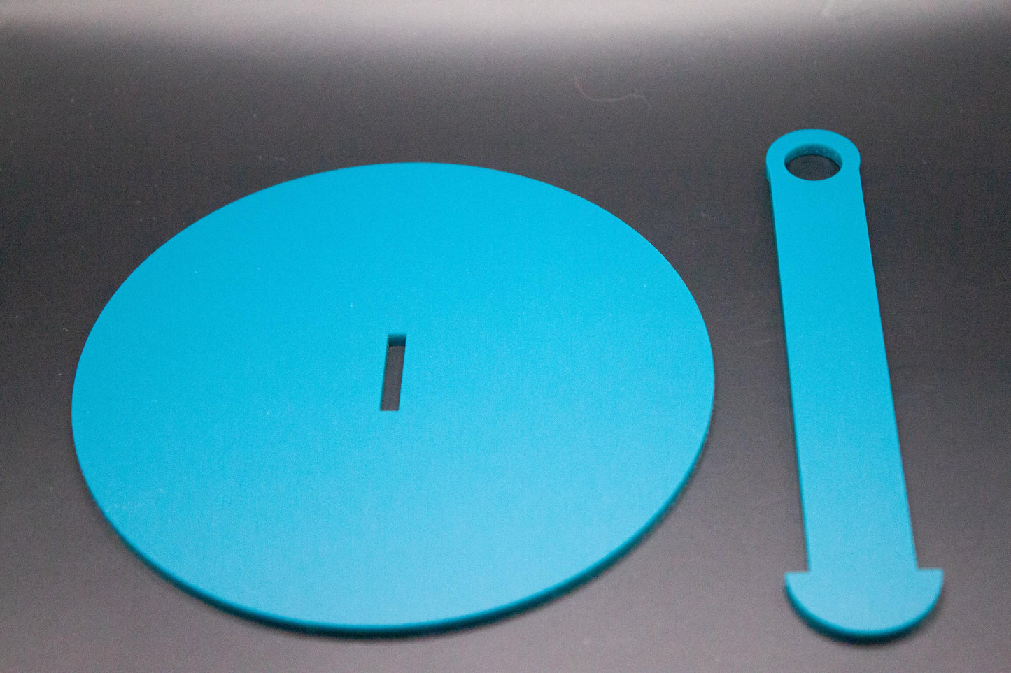 Jewel Tone Acrylic Portable Yarn Holder Wristlet - Crochet Knitting Spinning Travel Yarn Cake Holder - Pick Your Colors