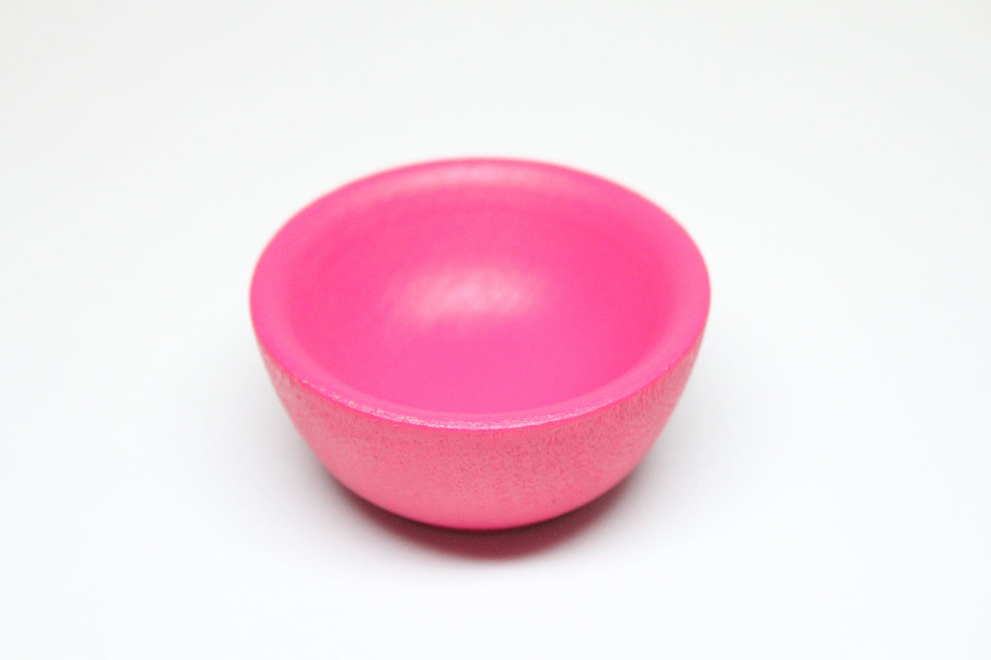 Hot Pink Tiny Bowl - Perfect for Spinning, Small Objects and Children's Play