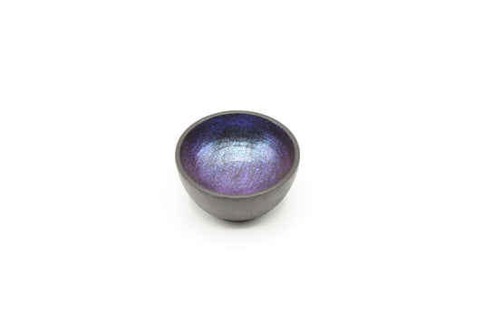 Color Shifting Tiny Bowl - Supported Spinning - Children's Play - Jewelry Accessory Holder