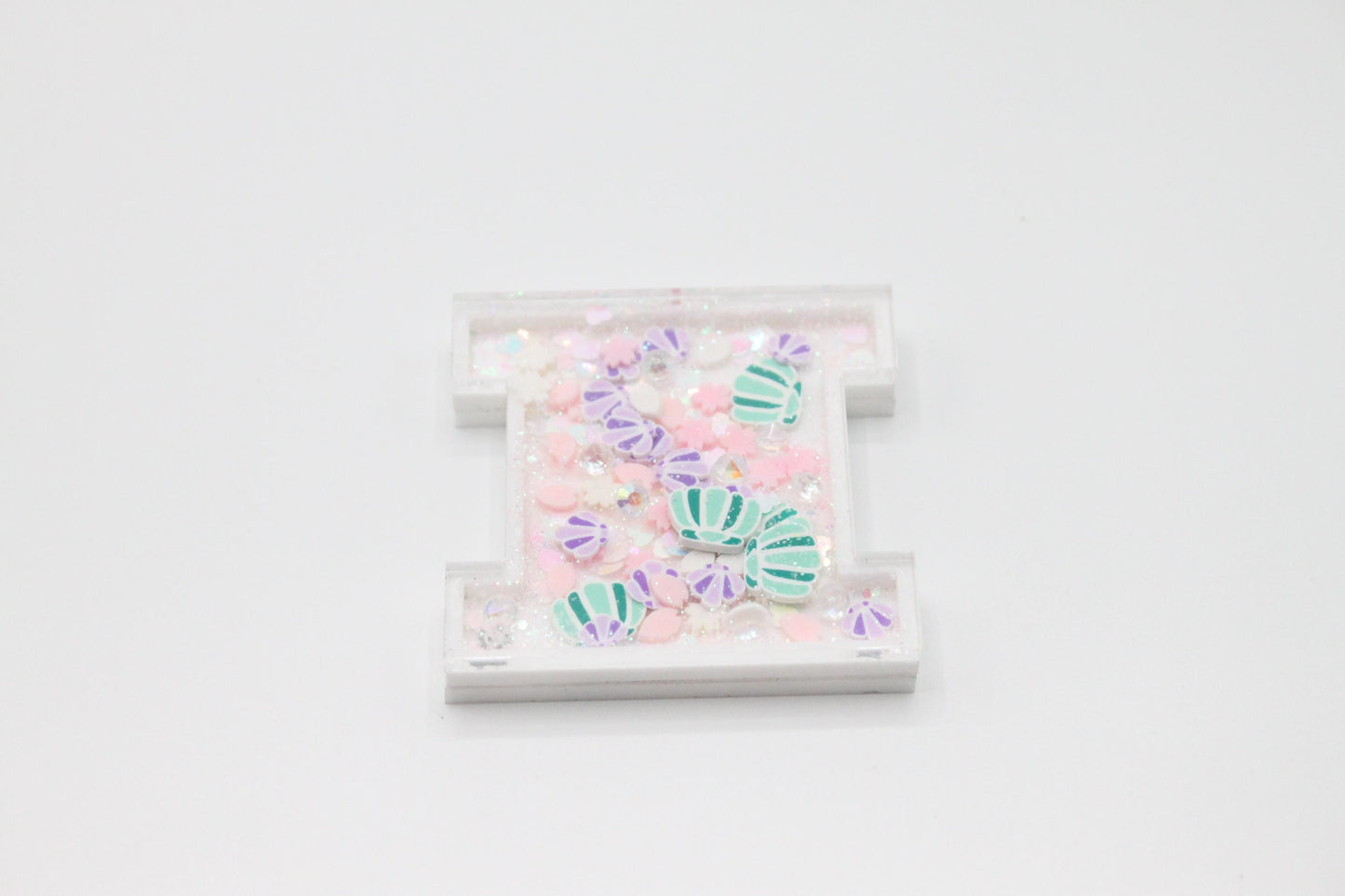 Winter Mermaid - Shaker Wraps Per Inch Tool - Spinning, Weaving, Knitting Crochet Tool - Knitter Gift, Spinning Gift