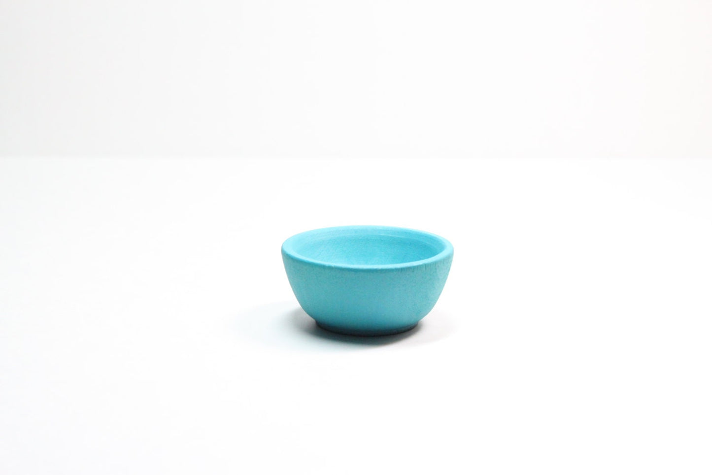 Teal Tiny Spinning Bowl - For Supported Spinning, Children, or Accessories