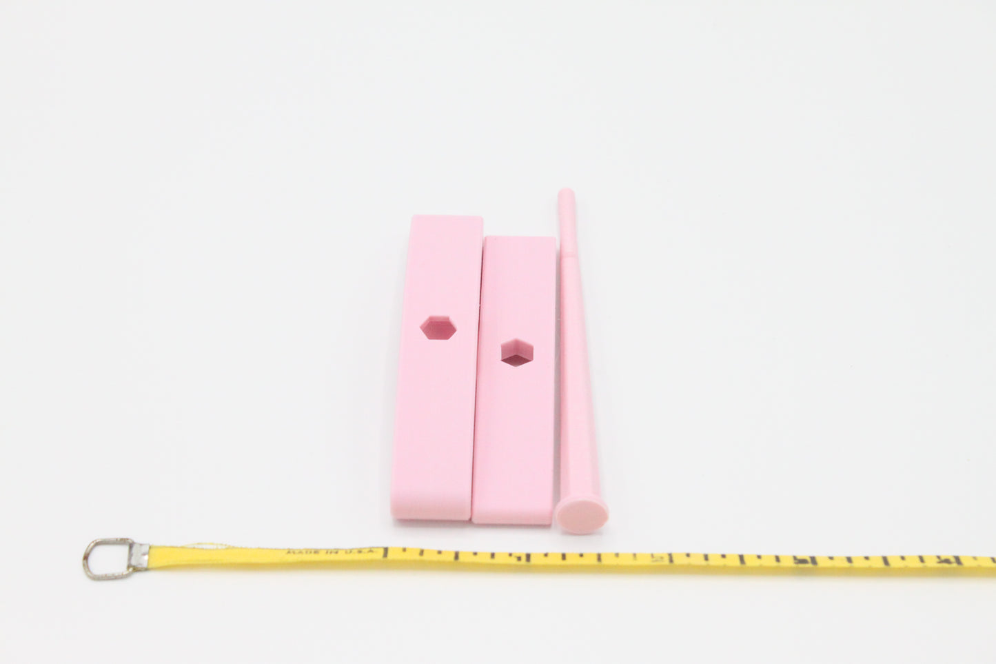 Ultimate Beginner Pastel Pink Drop Spindle Kit - Midi Size - Top Bottom Supported Turkish - Learn To Spin Kit