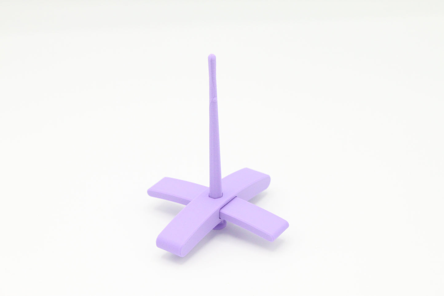 Ultimate Beginner Pastel Purple Drop Spindle Kit - Midi Size - Top Bottom Supported Turkish - Learn To Spin Kit