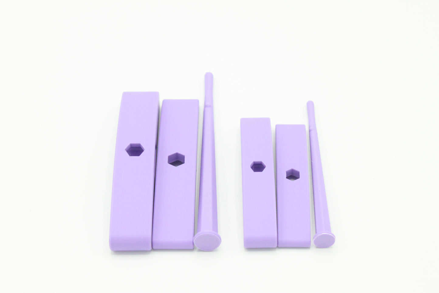 Ultimate Beginner Pastel Purple Drop Spindle Kit - Midi Size - Top Bottom Supported Turkish - Learn To Spin Kit