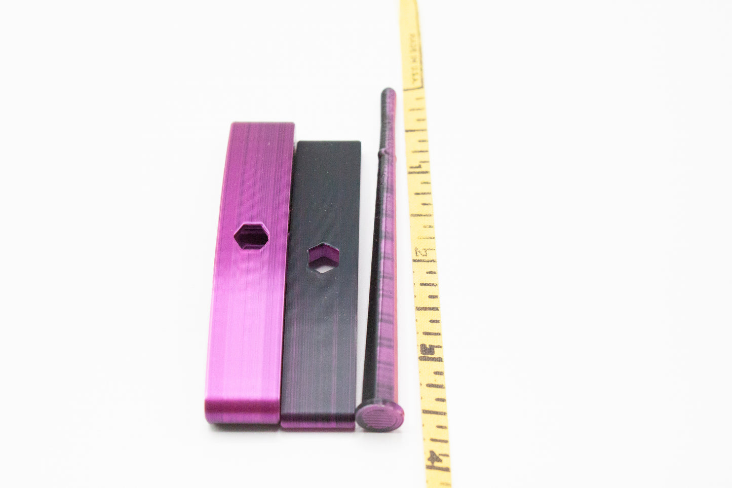 Razzmatazz - Pink & Black Silk 3D Printed Turkish Spindle - Beginner Friendly