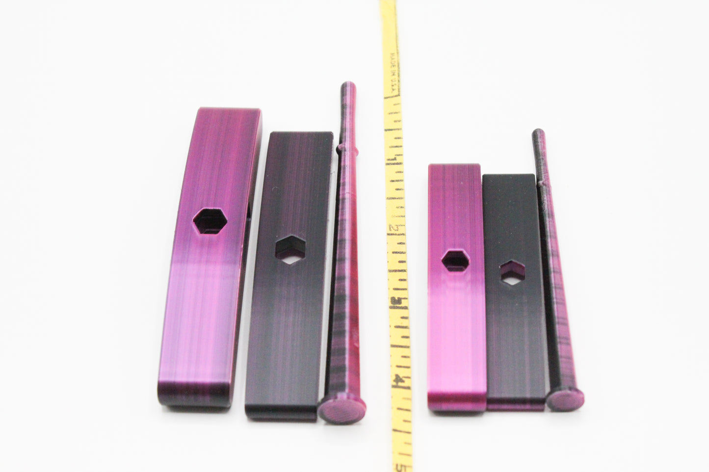 Razzmatazz - Pink & Black Silk 3D Printed Turkish Spindle - Beginner Friendly