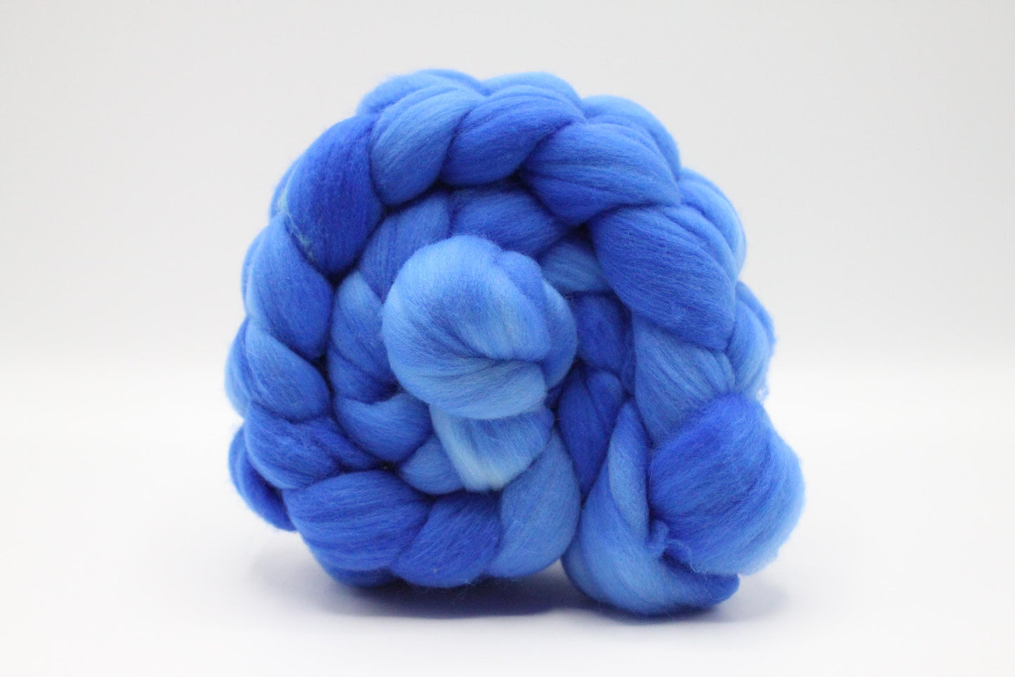 4 oz Falkland Roving - Jewel Tones - Solid Hand Dyed Falkland Wool - Spinning Fiber Felting