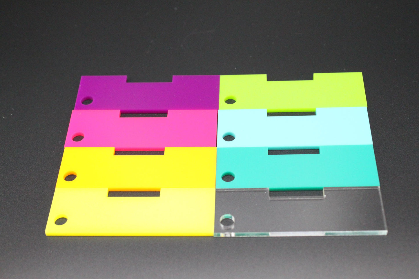 Simple Neon Wraps Per Inch Yarn Measuring Tool - Crochet Knitting Spinning Measurement Tool - Pick Your Color