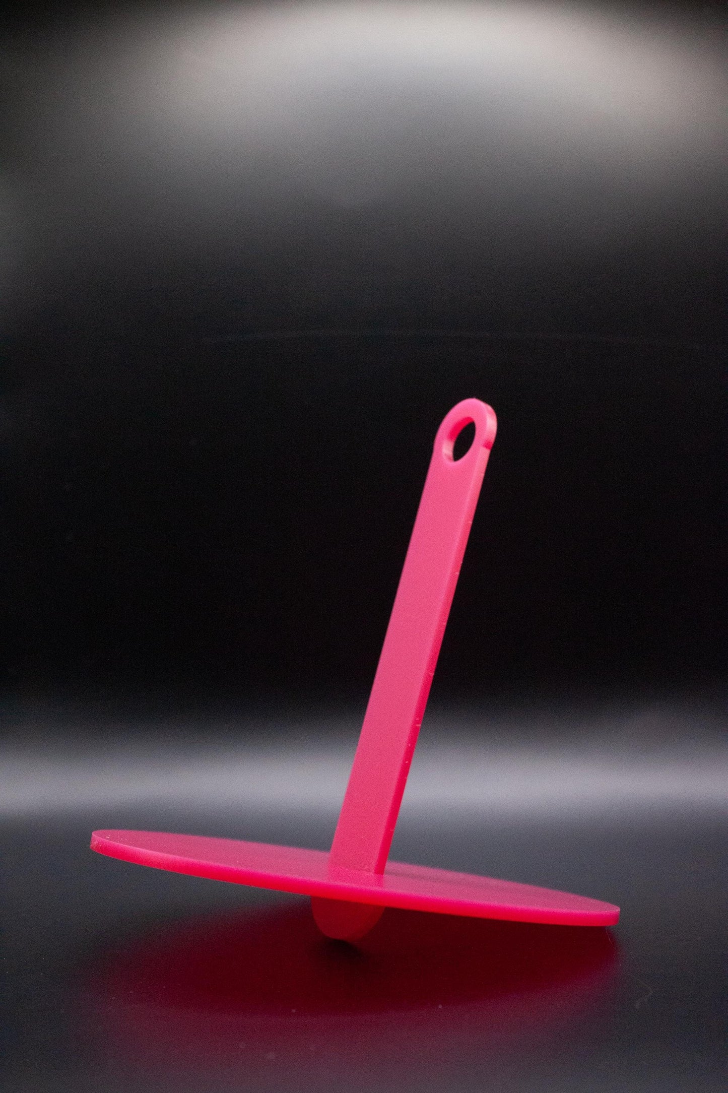 Jewel Tone Acrylic Portable Yarn Holder Wristlet - Crochet Knitting Spinning Travel Yarn Cake Holder - Pick Your Colors